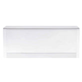 Stylish 42.1 inch clear acrylic backless bench for modern entryways